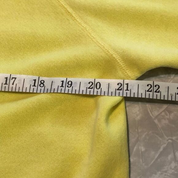 louise contie design hand painted newport beach california yellow crew neck - Picture 15 of 16